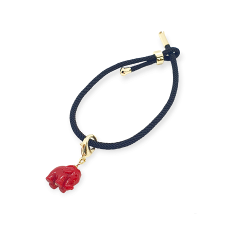 bracelet with red elephant2